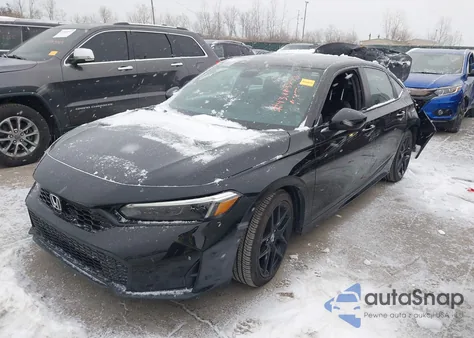 2025 Honda Civic Sport из США, поврежденный, VIN 2HGFE2F56SH569879